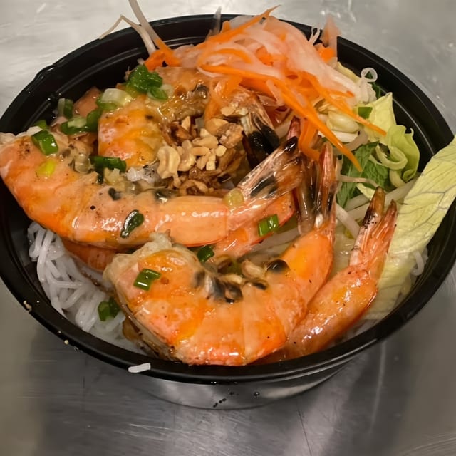 B5. Grilled Shrimp Vermicelli.