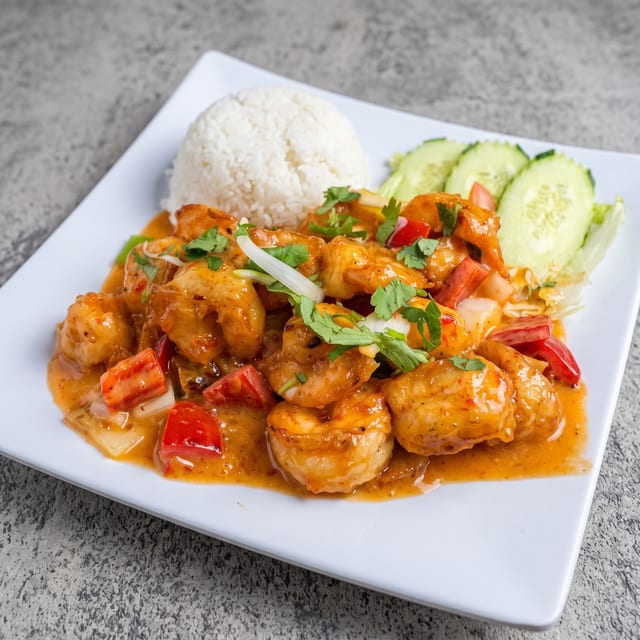 A6. Bang Bang Shrimp.