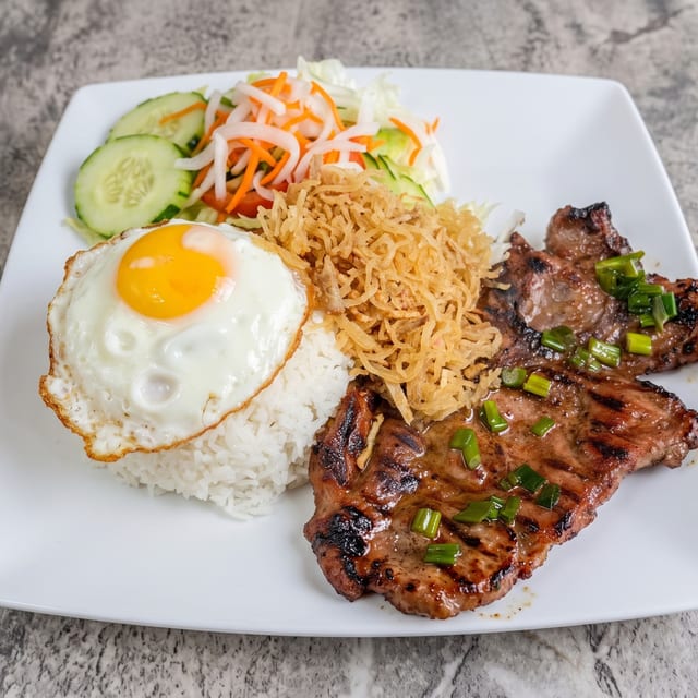 C2. Grilled Pork Plate.